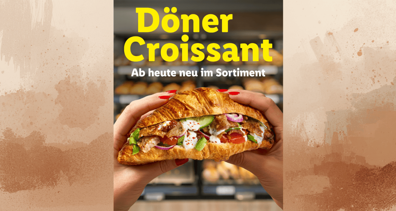 Lidl macht ernst und holt das Döner Croissant nach Berlin