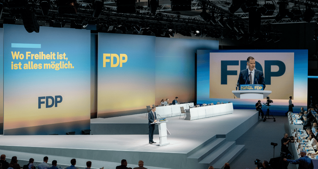 Schluss mit Magenta: Antoni stellt die FDP visuell neu auf