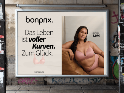Dessous-Kampagne: Wynken Blynken & Nod gibt ihr Werbedebt fr Bonprix